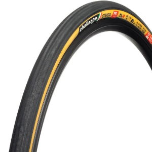 Challenge Strada Handmade Tubeless Ready Road Tyre in Tan