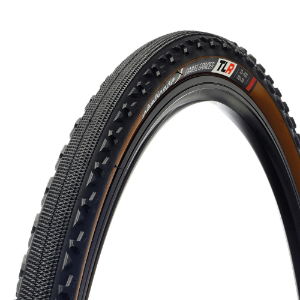 Challenge Gravel Grinder Vulcanised Tubeless Ready Gravel Tyre in Tan, Upgrade Bikes