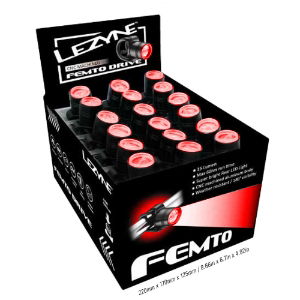 Lezyne - LED - Femto Counter Top Box - 36pcs - REAR