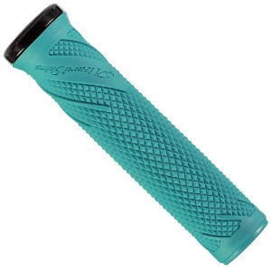 Lizard Skins Single-Clamp Lock-On Wasatch Handlebar Grip, Teal